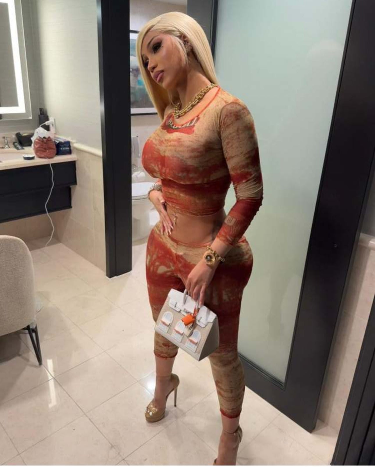 Bodycon pants set