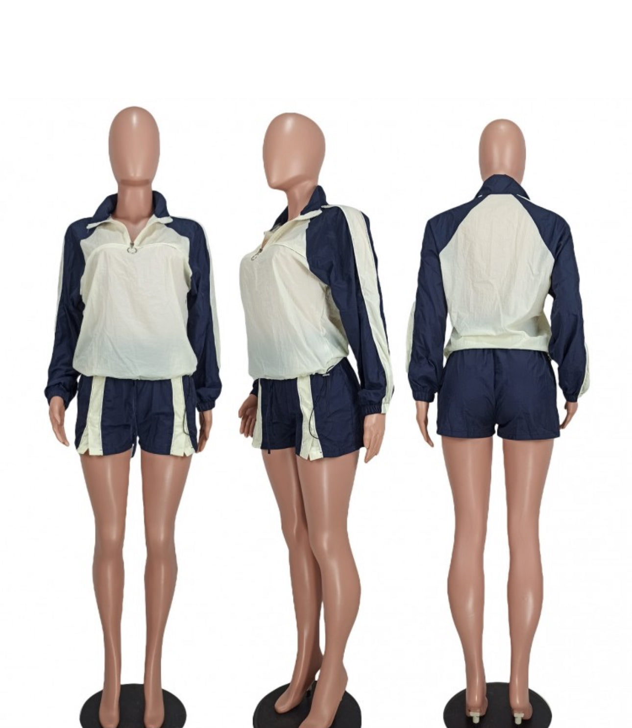 Drawstring short set