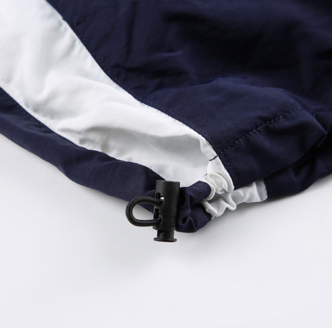 Drawstring loose sweatshirt