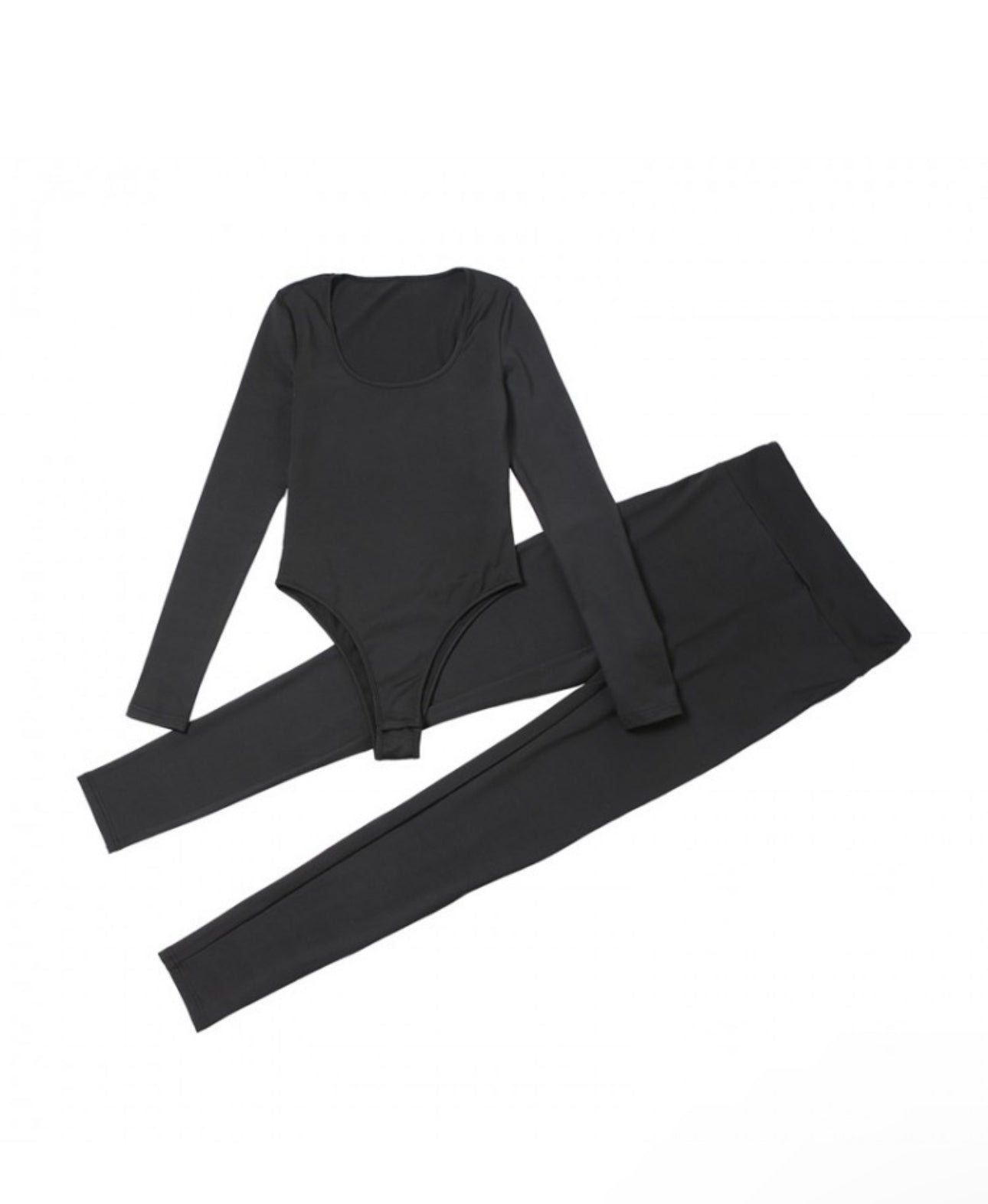 Fitted pants set