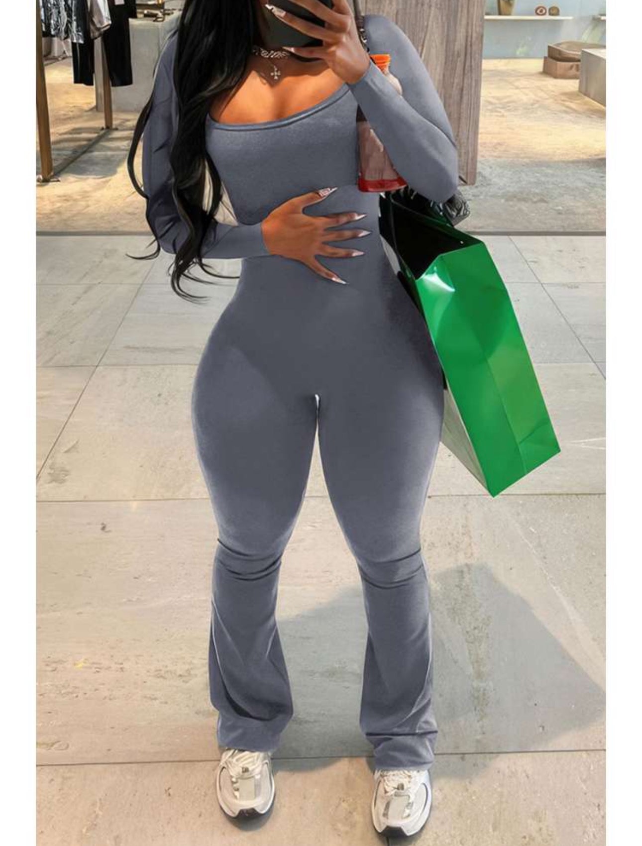 U Neck Bodysuit