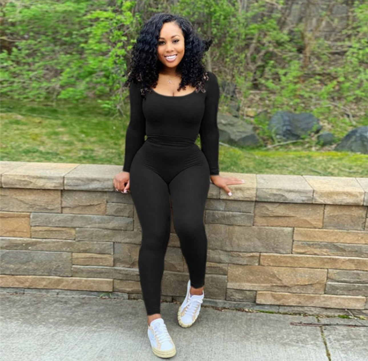 Fitted pants set