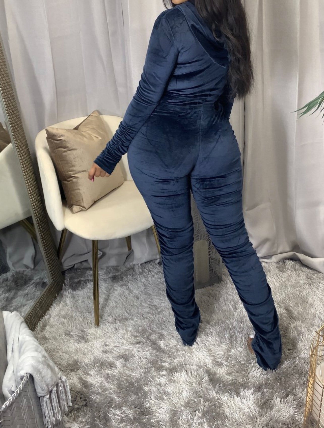 Plush Stacked Jumpsuit