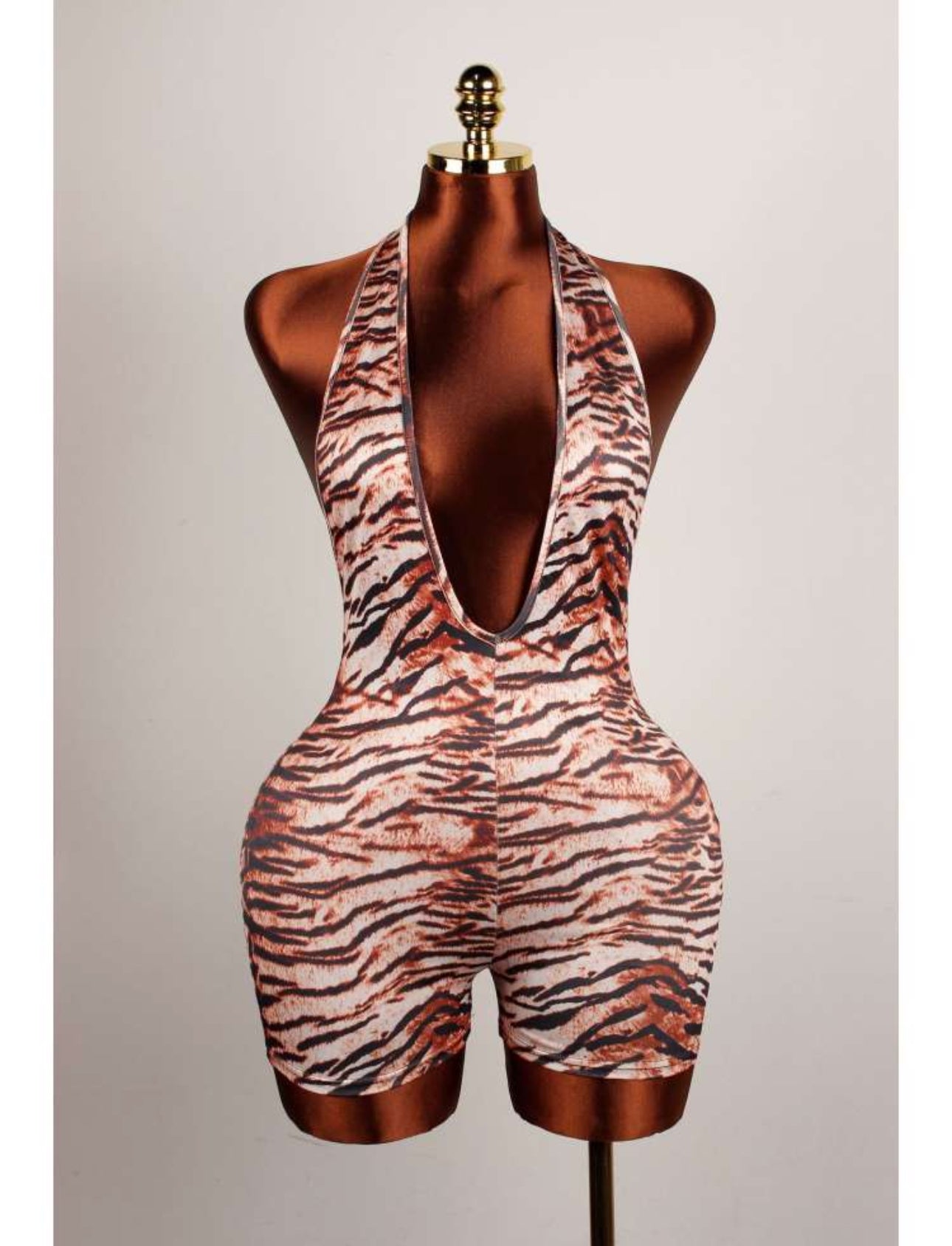 Leopard romper 