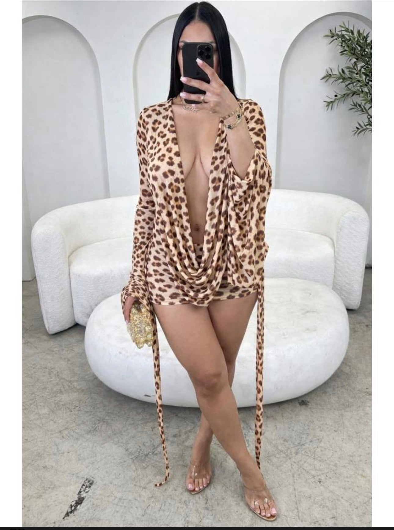 Wild Attraction Leopard Dress 🐆